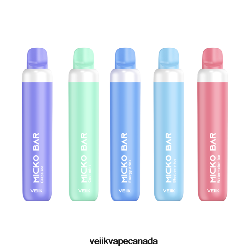 VEIIK Micko Bar Disposable Vape 1500 Puffs P448PN29 Multiple Flavors - VEIIK Vape Canada VEIIK Micko Bar Disposable Vape 1500 Puffs P448PN29 Multiple Flavors - VEIIK Vape Canada