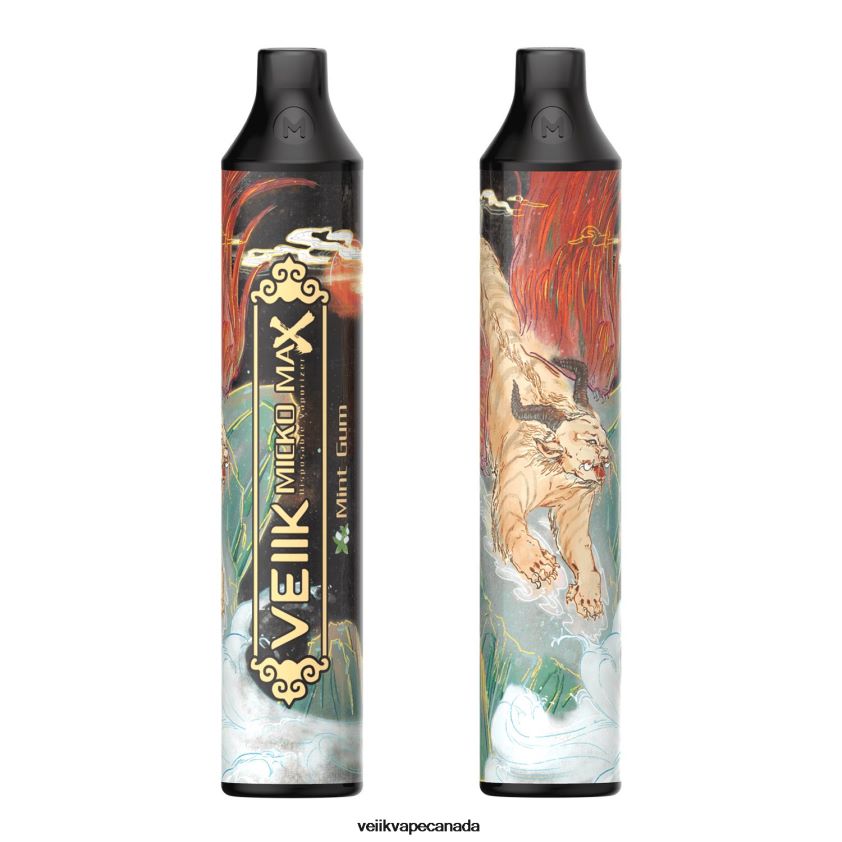 VEIIK Micko MAX Disposable Vape 1500 Puffs P448PN50 Mint Gum - VEIIK Vape Ottawa VEIIK Micko MAX Disposable Vape 1500 Puffs P448PN50 Mint Gum - VEIIK Vape Ottawa