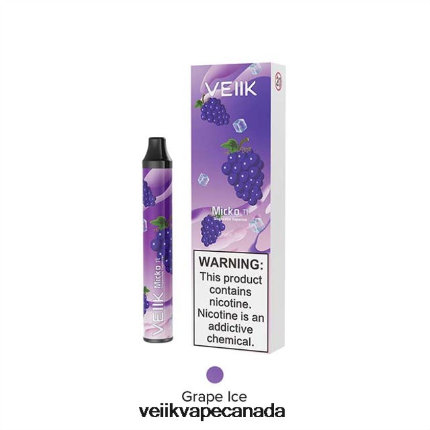 VEIIK Micko Pie Disposable Vape 600 Puffs P448PN18 Grape Ice - VEIIK Micko Q Canada VEIIK Micko Pie Disposable Vape 600 Puffs P448PN18 Grape Ice - VEIIK Micko Q Canada
