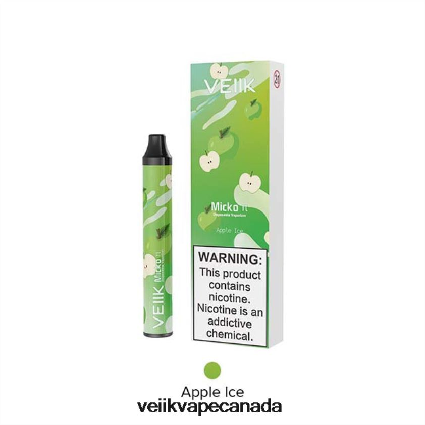 VEIIK Micko Pie Disposable Vape 600 Puffs P448PN19 Apple Ice - VEIIK Vape Canada VEIIK Micko Pie Disposable Vape 600 Puffs P448PN19 Apple Ice - VEIIK Vape Canada