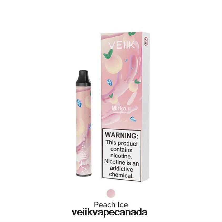 VEIIK Micko Pie Disposable Vape 600 Puffs P448PN20 Peach Ice - VEIIK Vape Ottawa VEIIK Micko Pie Disposable Vape 600 Puffs P448PN20 Peach Ice - VEIIK Vape Ottawa