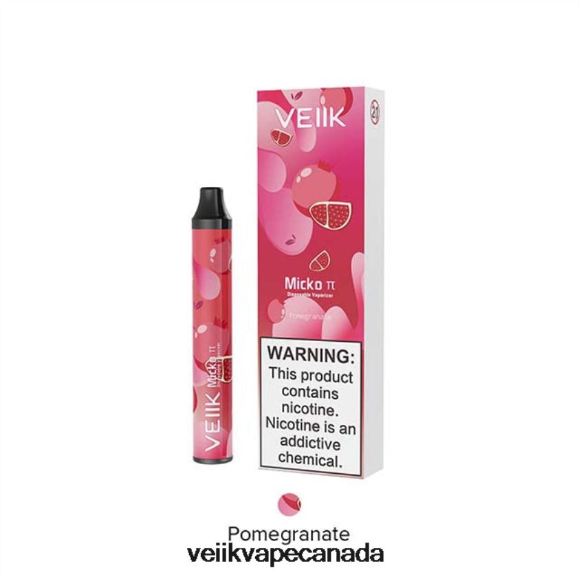 VEIIK Micko Pie Disposable Vape 600 Puffs P448PN23 Pomegranate - VEIIK Pod Canada VEIIK Micko Pie Disposable Vape 600 Puffs P448PN23 Pomegranate - VEIIK Pod Canada