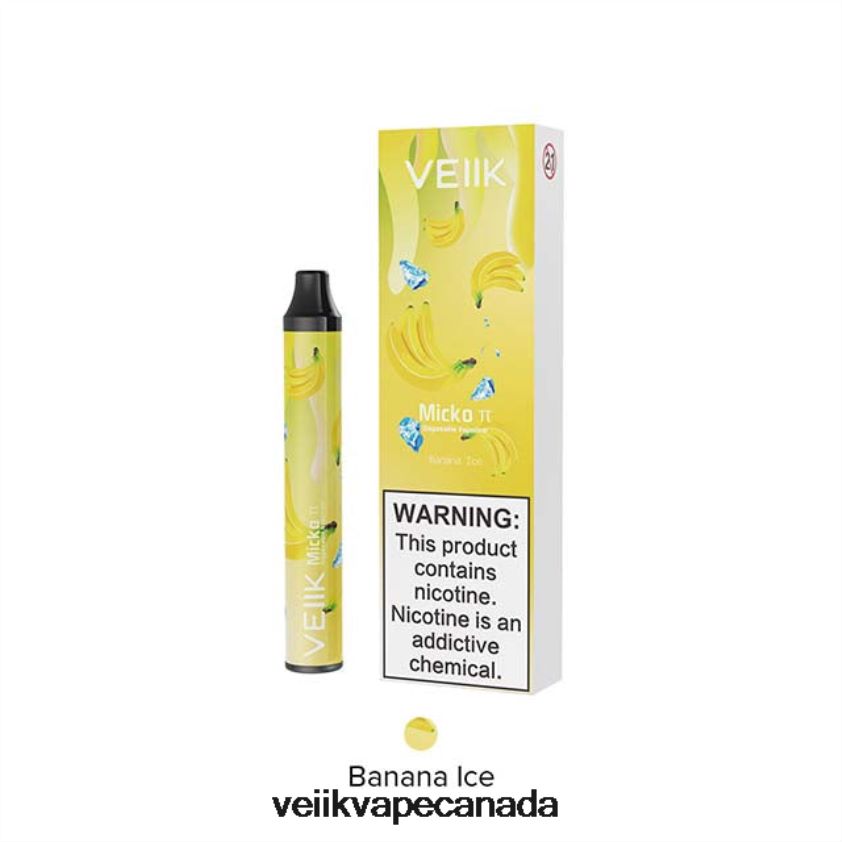 VEIIK Micko Pie Disposable Vape 600 Puffs P448PN25 Banana Ice - VEIIK Vape Review VEIIK Micko Pie Disposable Vape 600 Puffs P448PN25 Banana Ice - VEIIK Vape Review