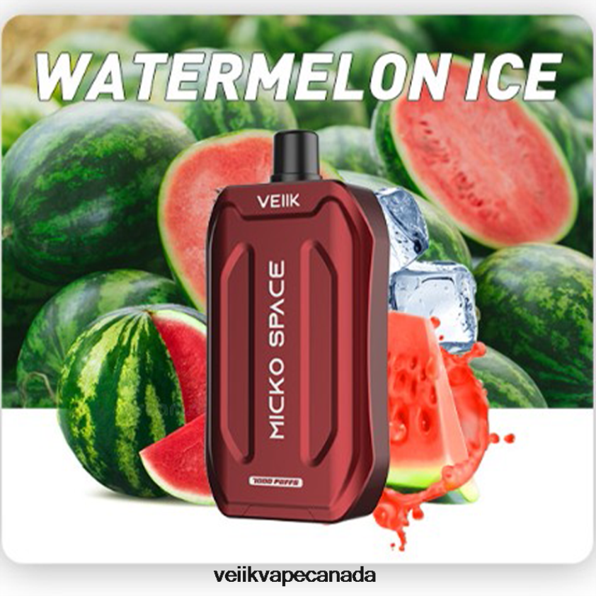 VEIIK Micko Space Disposable Vape 7000 Puffs P448PN39 Watermelon Ice - VEIIK Vape Canada VEIIK Micko Space Disposable Vape 7000 Puffs P448PN39 Watermelon Ice - VEIIK Vape Canada
